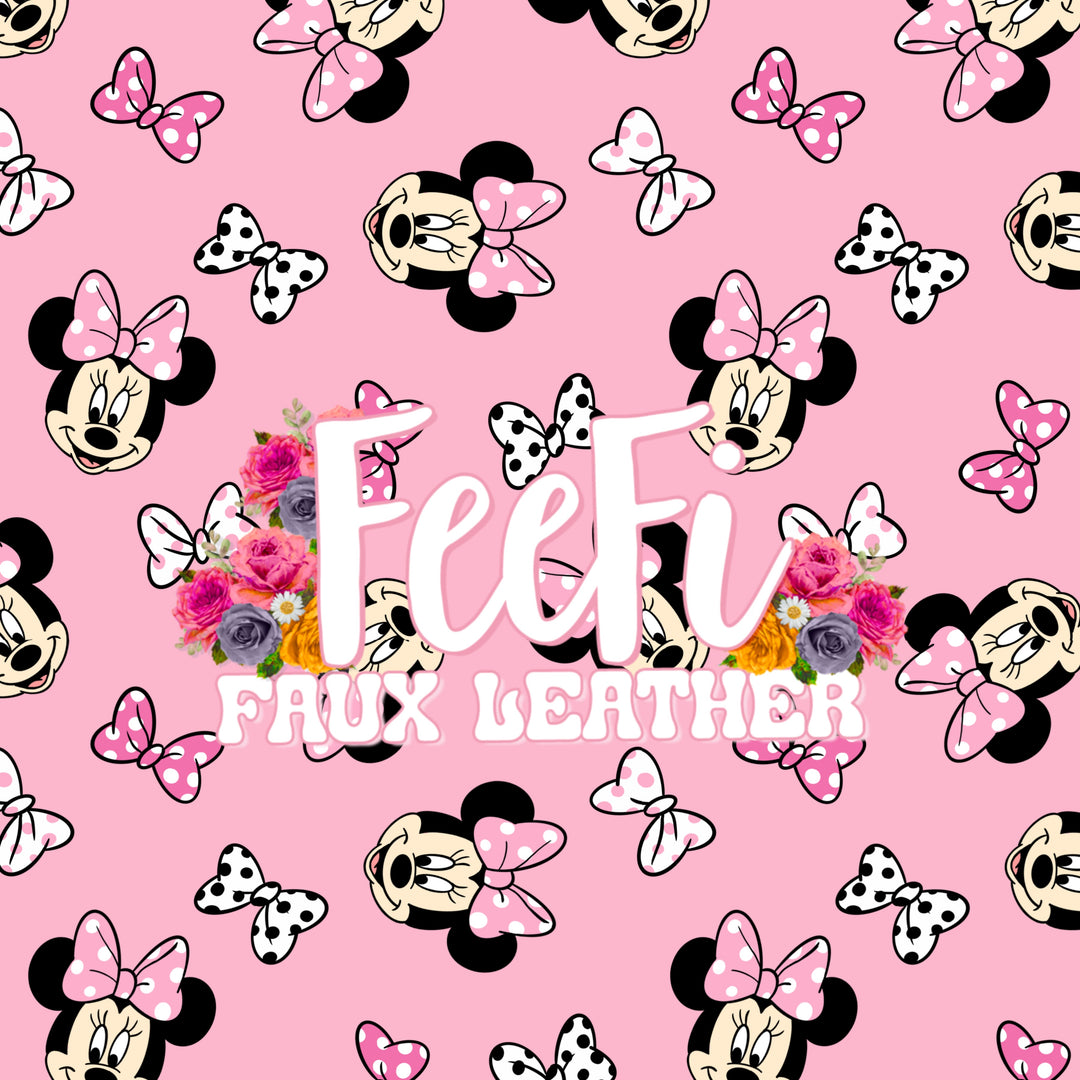 Mouse Textured Liverpool/ Bullet Fabric with a textured feel FeeFiFauxLeather