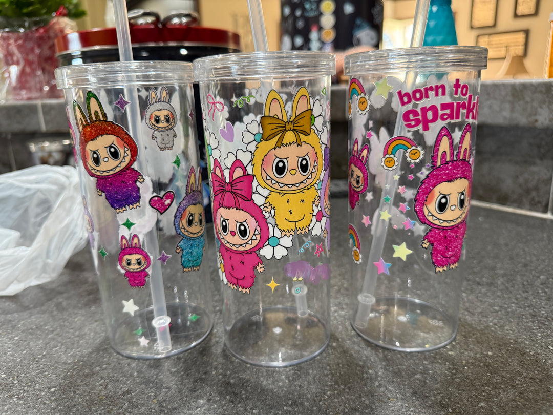 Bears UV DTF Cup Wrap – Character Cup Wrap Design for Tumblers & Cups FeeFiFauxLeather