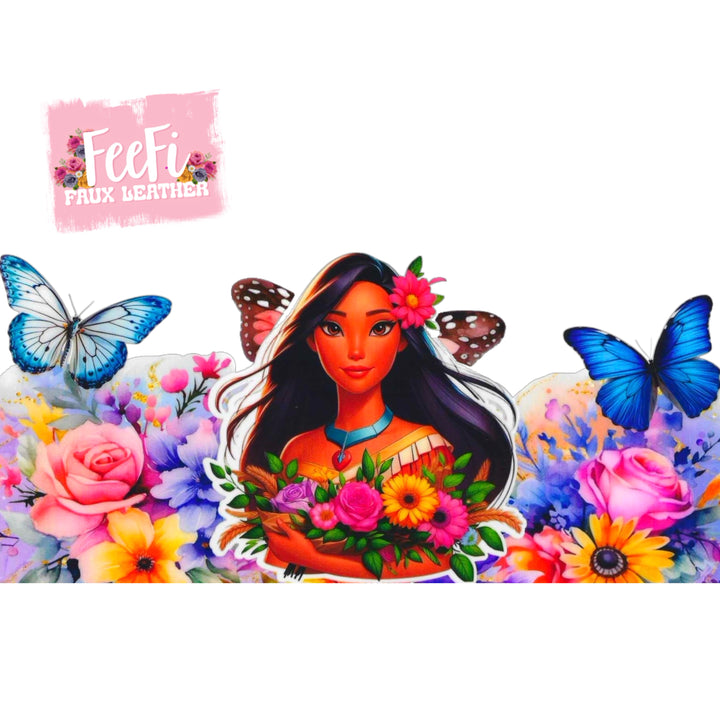 Princess UV DTF Cup Wrap – Easy Cup Wrap for Tumblers & Projects FeeFiFauxLeather
