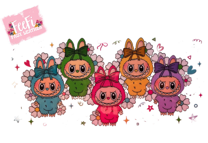 Bears UV DTF Cup Wrap – Character Cup Wrap Design for Tumblers & Cups FeeFiFauxLeather