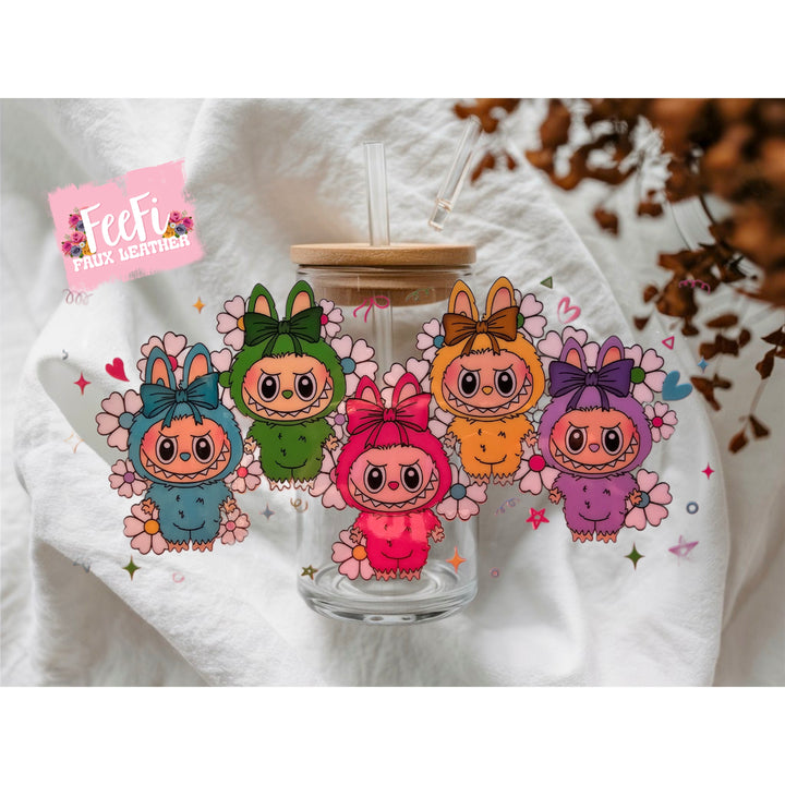 Bears UV DTF Cup Wrap – Character Cup Wrap Design for Tumblers & Cups FeeFiFauxLeather