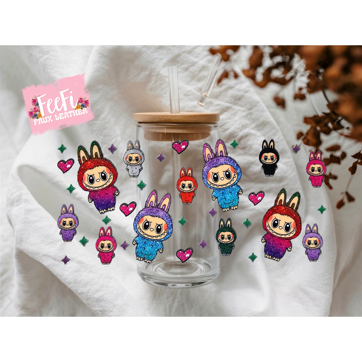 Bears UV DTF Cup Wrap – Character Cup Wrap Design for Tumblers & Cups FeeFiFauxLeather