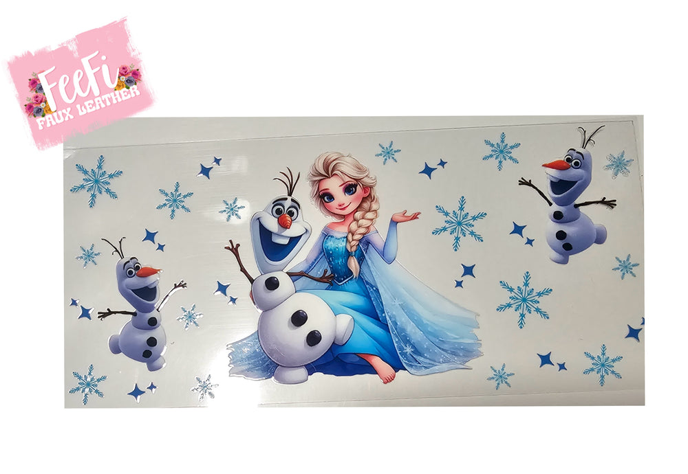 Ice Princess UV DTF Cup Wrap – Easy Cup Wrap for Tumblers & Projects FeeFiFauxLeather