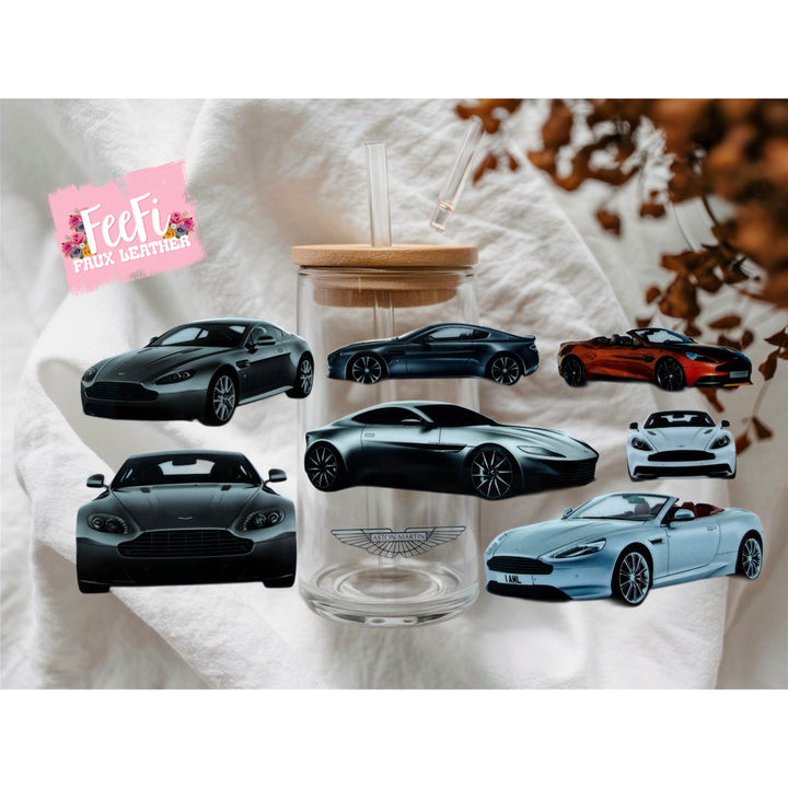 Cars UV DTF Cup Wrap – Easy Cup Wrap for Tumblers & Projects FeeFiFauxLeather
