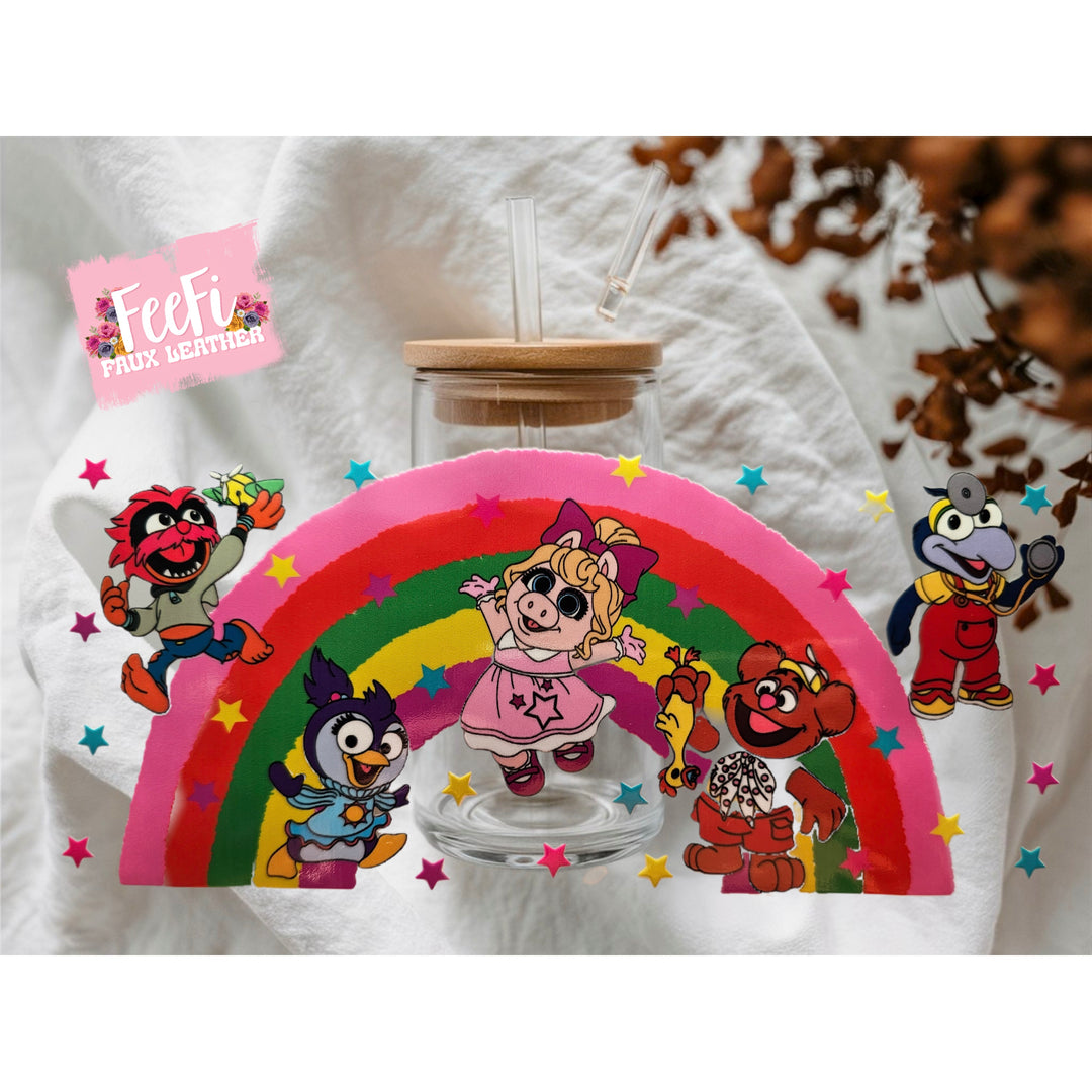 The Muppets UV DTF Cup Wrap – Easy Cup Wrap for Tumblers & Projects FeeFiFauxLeather