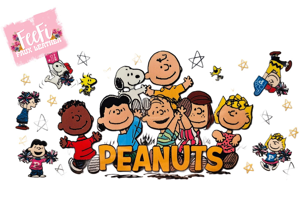 Snoopy UV DTF Cup Wrap – Easy Cup Wrap for Tumblers & Projects FeeFiFauxLeather