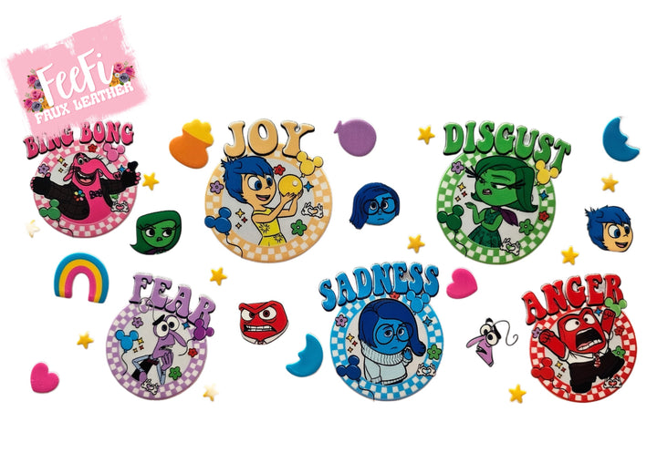 Inside Out UV DTF Cup Wrap – Easy Cup Wrap for Tumblers & Projects FeeFiFauxLeather