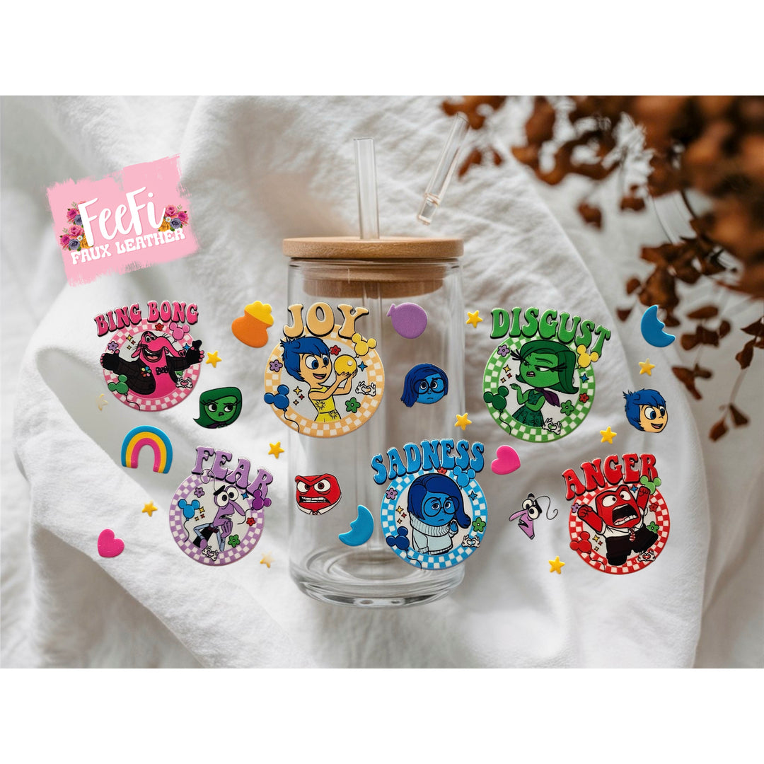 Inside Out UV DTF Cup Wrap – Easy Cup Wrap for Tumblers & Projects FeeFiFauxLeather