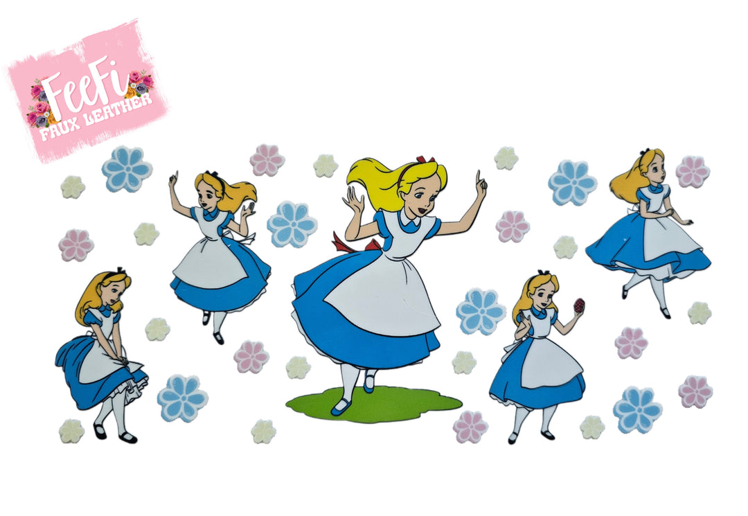 Princess UV DTF Cup Wrap – Easy Cup Wrap for Tumblers & Projects FeeFiFauxLeather