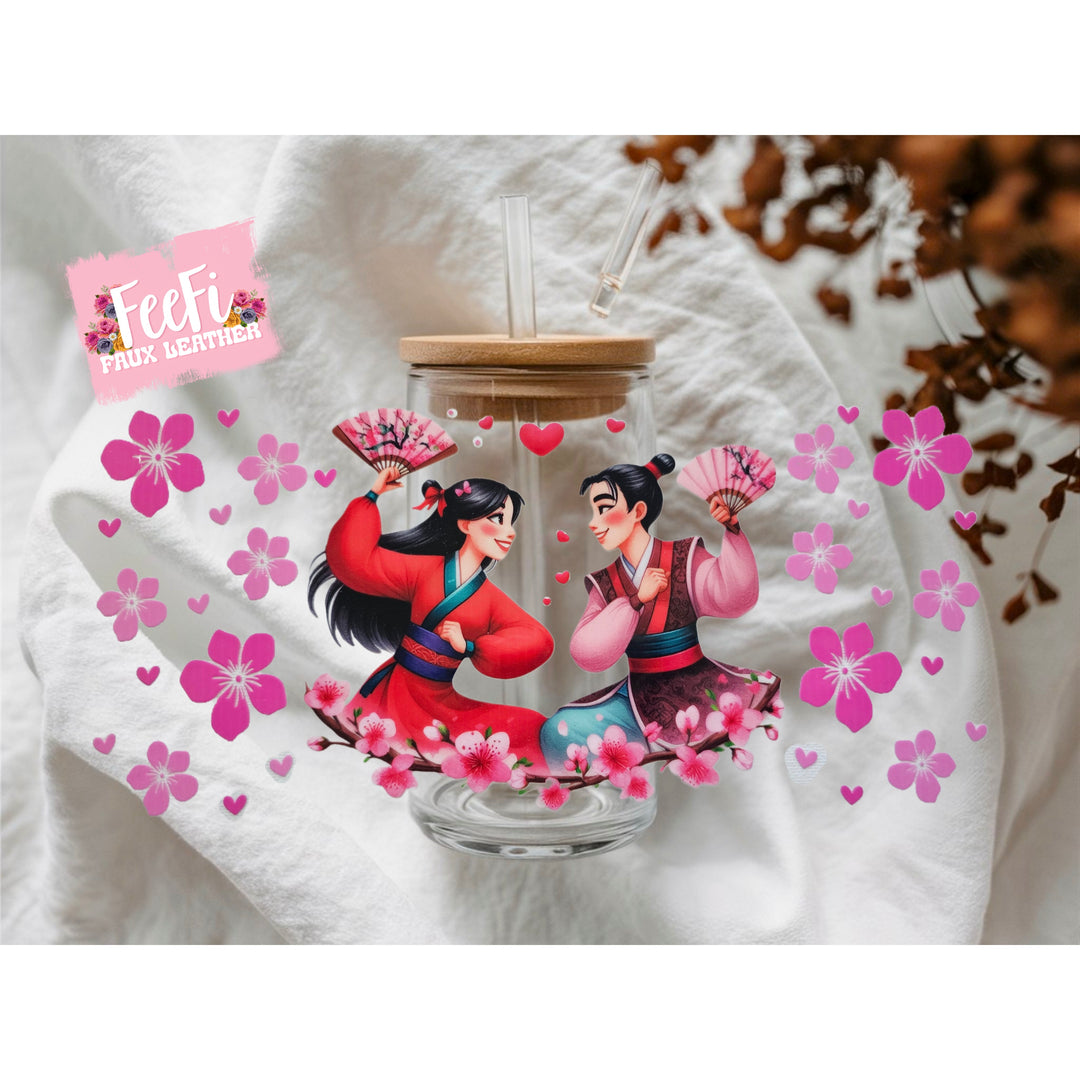 Princess UV DTF Cup Wrap – Easy Cup Wrap for Tumblers & Projects FeeFiFauxLeather