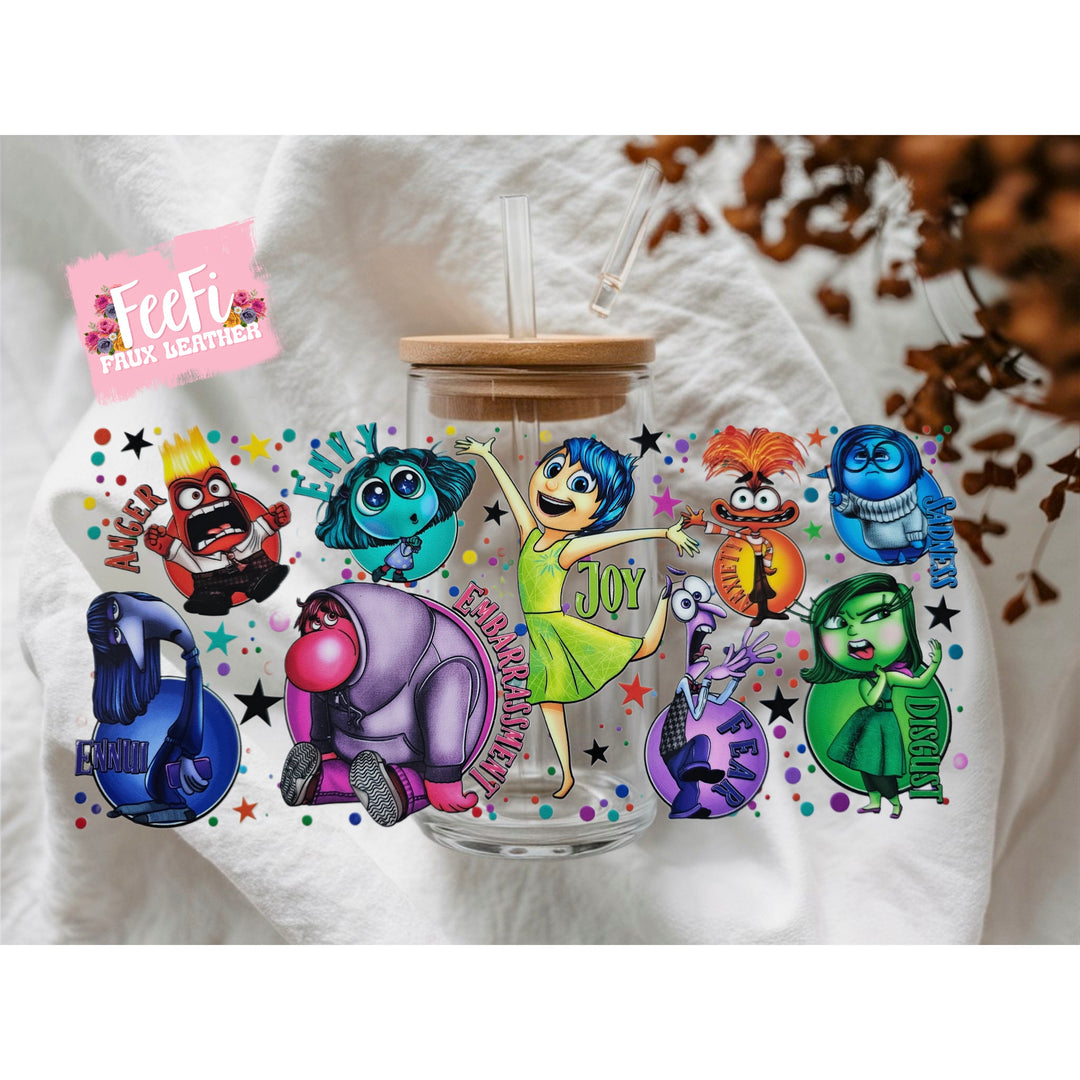 Inside Out UV DTF Cup Wrap – Easy Cup Wrap for Tumblers & Projects FeeFiFauxLeather