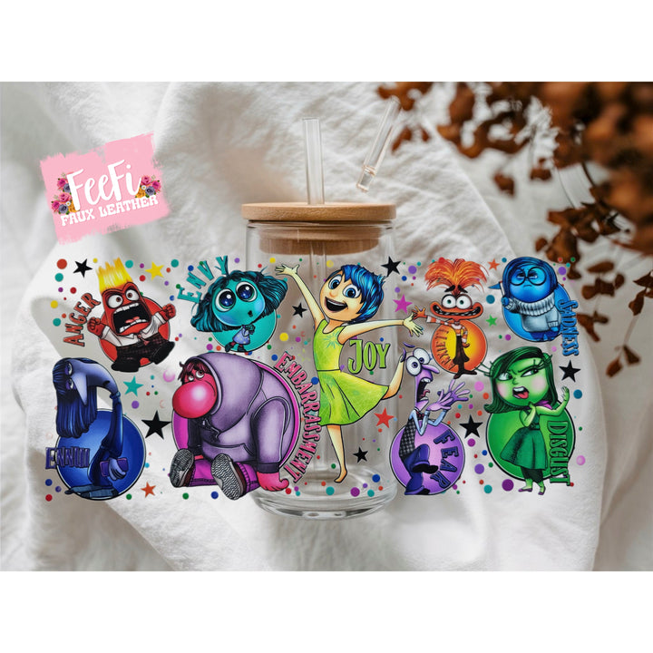 Inside Out UV DTF Cup Wrap – Easy Cup Wrap for Tumblers & Projects FeeFiFauxLeather