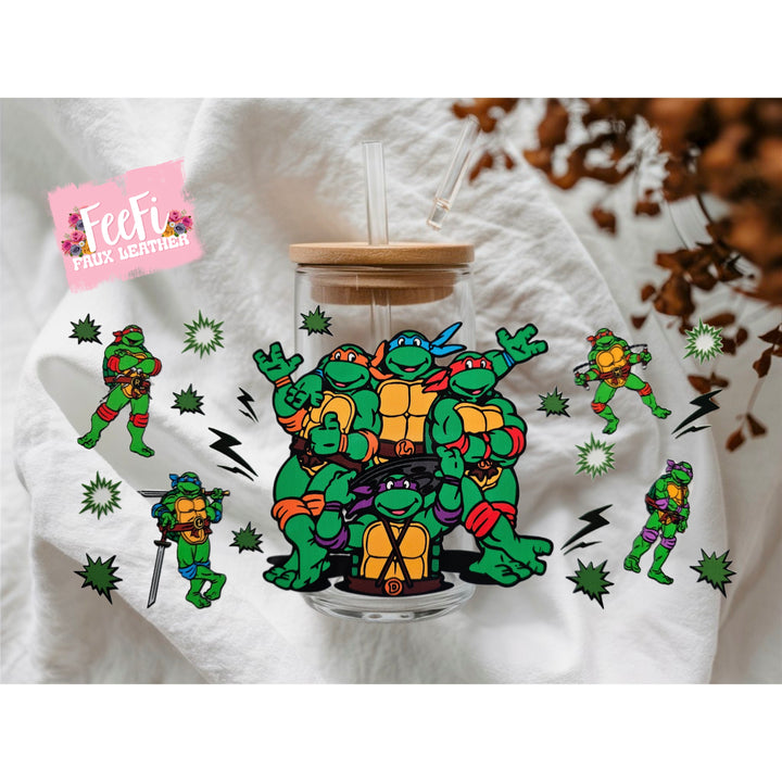 Teenage Mutant Ninja Turtles UV DTF Cup Wrap – Easy Cup Wrap for Tumblers & Projects