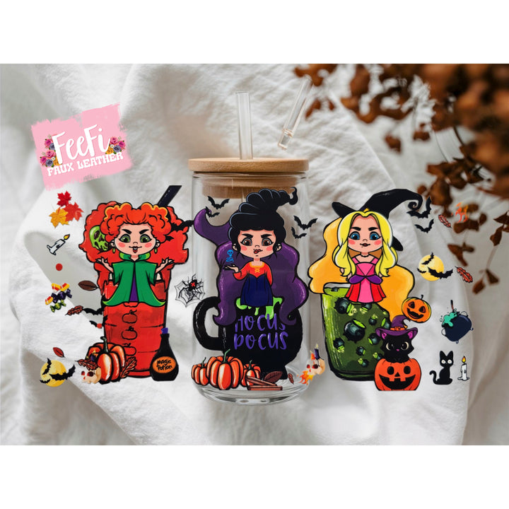 Hocus Pocus UV DTF Cup Wrap – Easy Cup Wrap for Tumblers & Projects