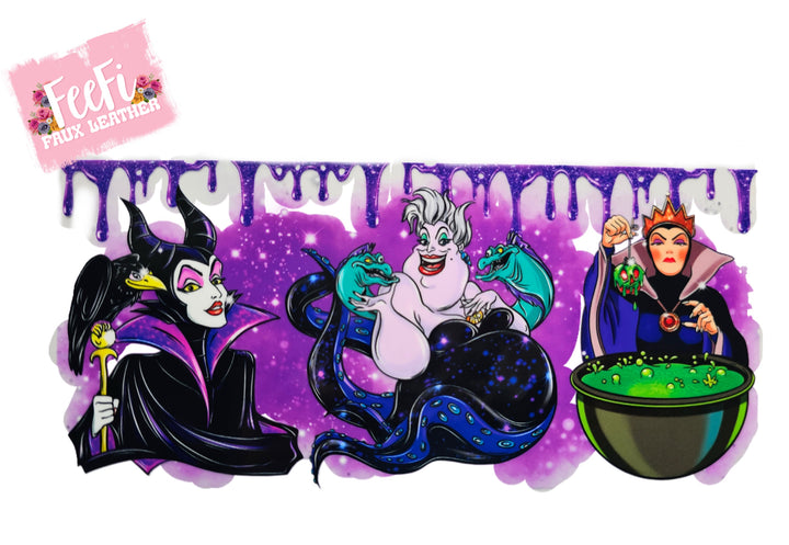 Villains UV DTF Cup Wrap – Easy Cup Wrap for Tumblers & Projects