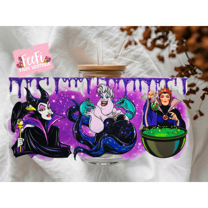 Villains UV DTF Cup Wrap – Easy Cup Wrap for Tumblers & Projects