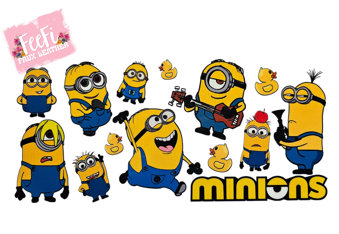 Minions UV DTF Cup Wrap – Easy Cup Wrap for Tumblers & Projects