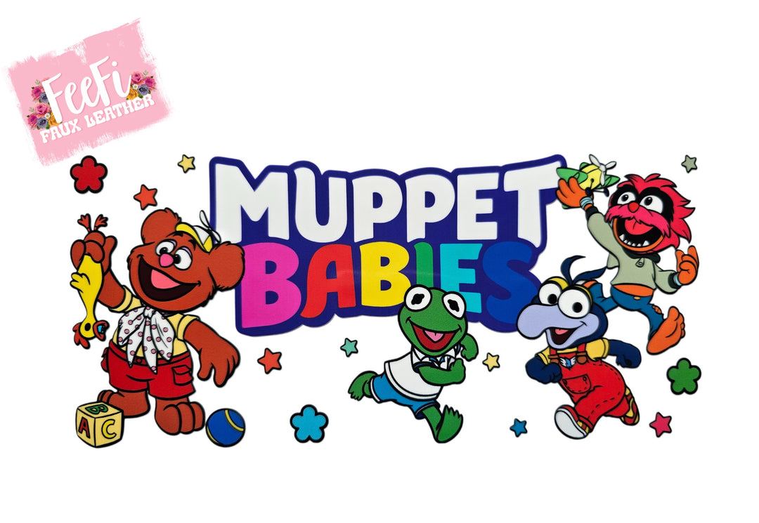 Muppet Babies UV DTF Cup Wrap – Easy Cup Wrap for Tumblers & Projects