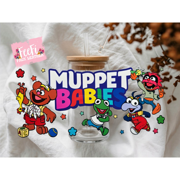 Muppet Babies UV DTF Cup Wrap – Easy Cup Wrap for Tumblers & Projects