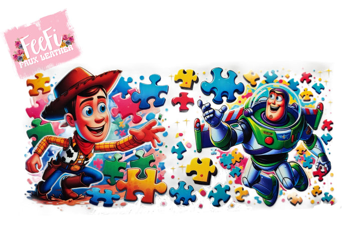 Toy Story UV DTF Cup Wrap – Easy Cup Wrap for Tumblers & Projects