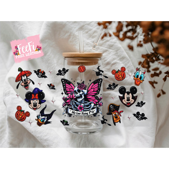 Halloween Mouse Chaos UV DTF Cup Wrap – Easy Cup Wrap for Tumblers & Projects