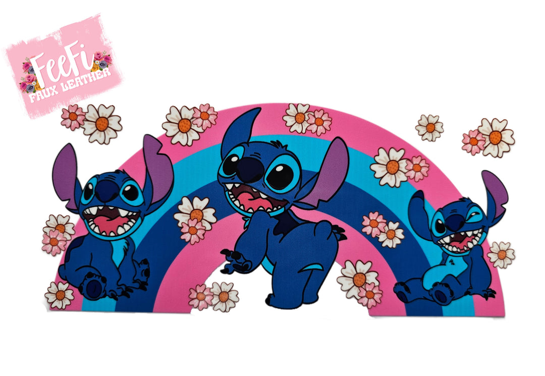 Blue Alien  UV DTF Cup Wrap – Easy Cup Wrap for Tumblers & Projects