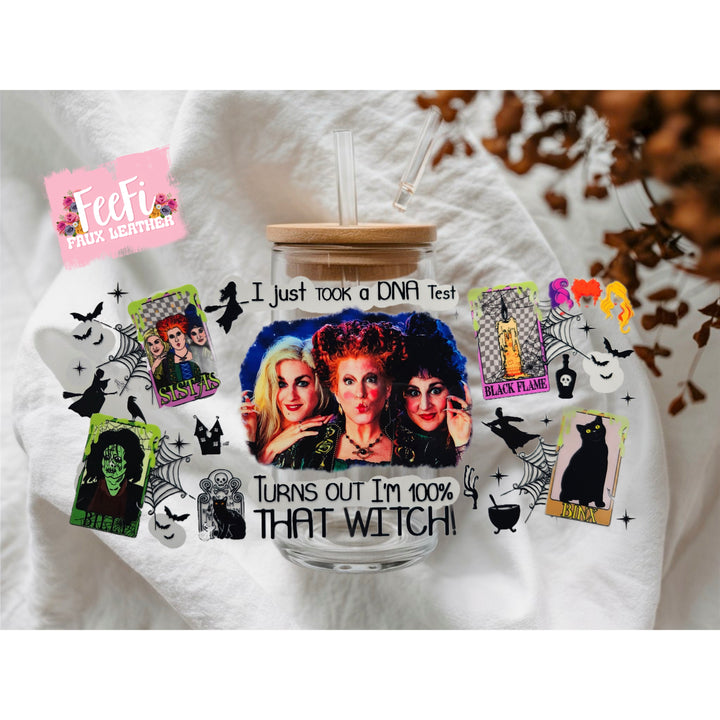 Hocus Pocus UV DTF Cup Wrap – Easy Cup Wrap for Tumblers & Projects
