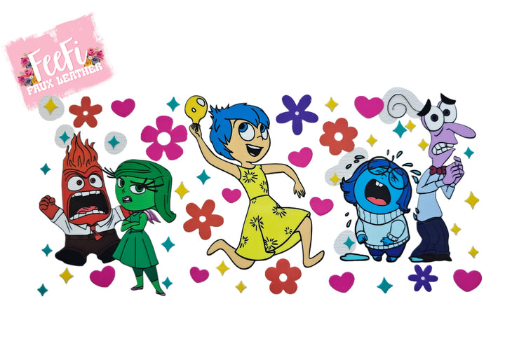 Inside Out UV DTF Cup Wrap – Easy Cup Wrap for Tumblers & Projects FeeFiFauxLeather