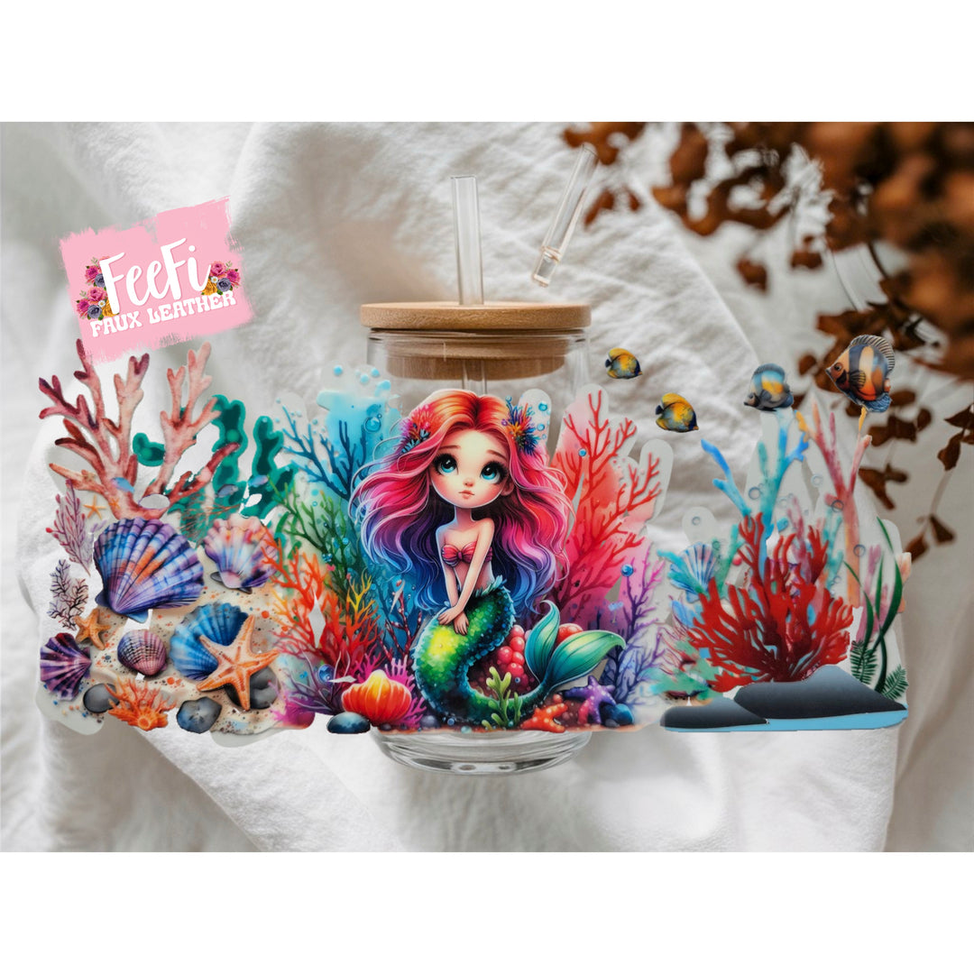 Princess UV DTF Cup Wrap – Easy Cup Wrap for Tumblers & Projects FeeFiFauxLeather