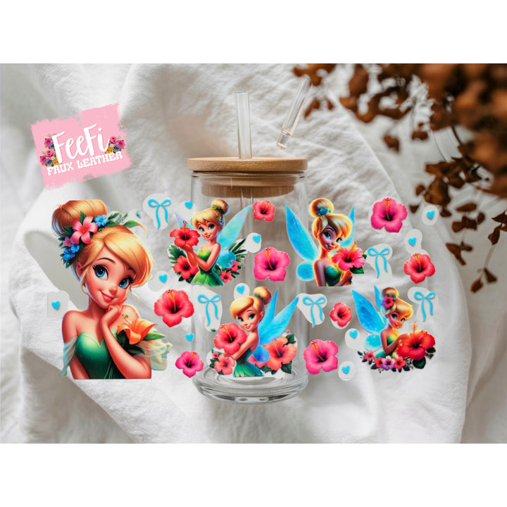 Princess UV DTF Cup Wrap – Easy Cup Wrap for Tumblers & Projects FeeFiFauxLeather
