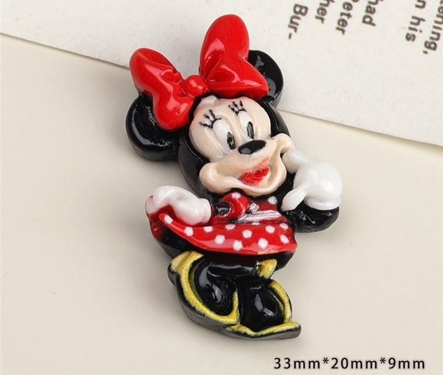 3-D Mouse Acrylic Resin 5 piece set FeeFiFauxLeather