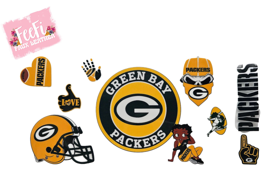 Packers Football UV DTF Cup Wrap – Easy Cup Wrap for Tumblers & Projects FeeFiFauxLeather