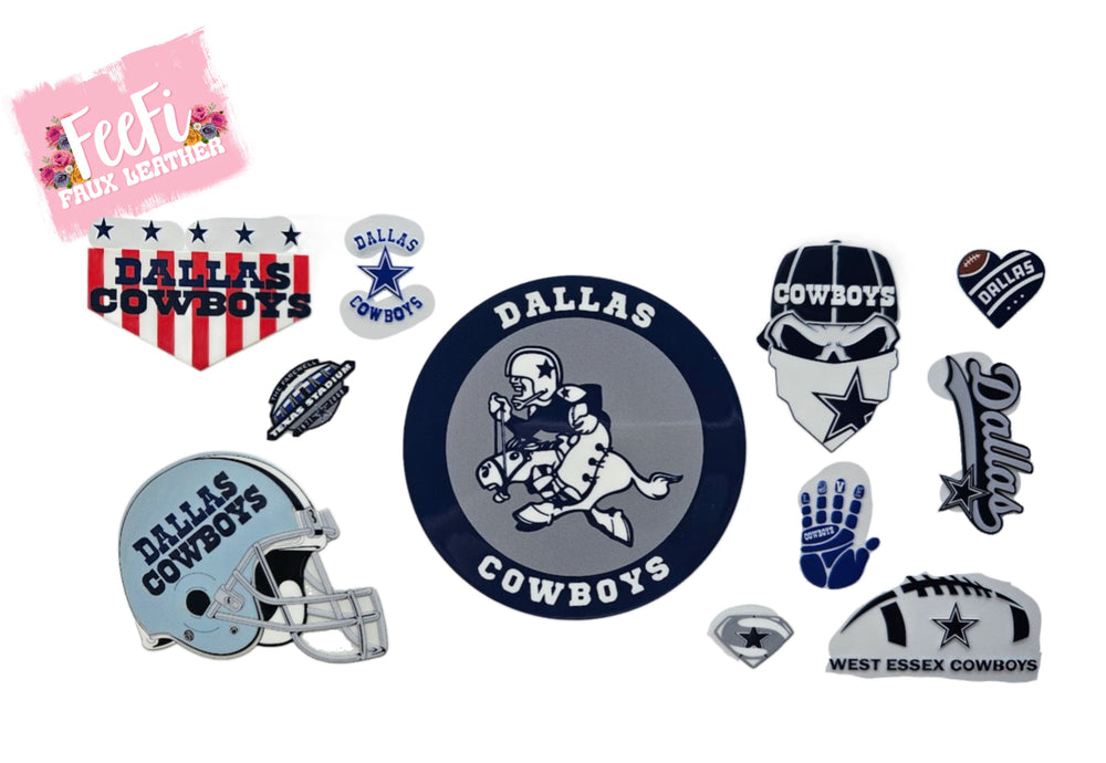 Football UV DTF Cup Wrap – Easy Cup Wrap for Tumblers & Projects FeeFiFauxLeather