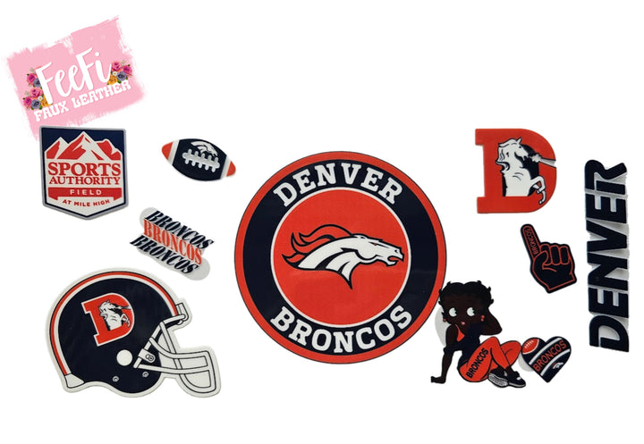Broncos Football UV DTF Cup Wrap – Easy Cup Wrap for Tumblers & Projects FeeFiFauxLeather