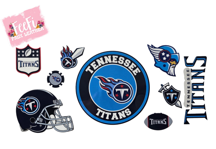 Titans Football UV DTF Cup Wrap – Easy Cup Wrap for Tumblers & Projects FeeFiFauxLeather