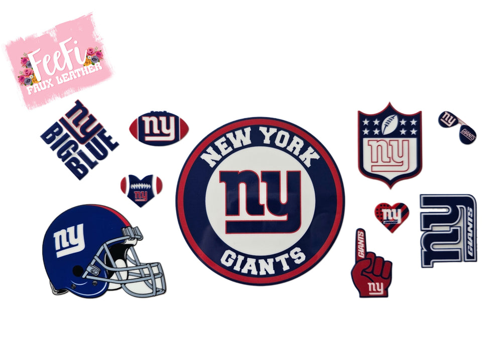 Giants Football UV DTF Cup Wrap – Easy Cup Wrap for Tumblers & Projects FeeFiFauxLeather