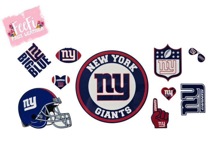 Giants Football UV DTF Cup Wrap – Easy Cup Wrap for Tumblers & Projects FeeFiFauxLeather