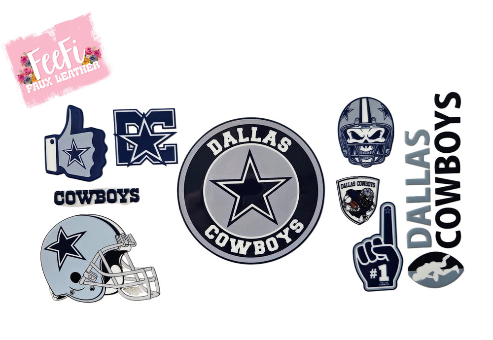 Football UV DTF Cup Wrap – Easy Cup Wrap for Tumblers & Projects FeeFiFauxLeather