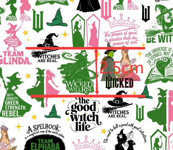 Wicked Printed Faux Leather FeeFiFauxLeather