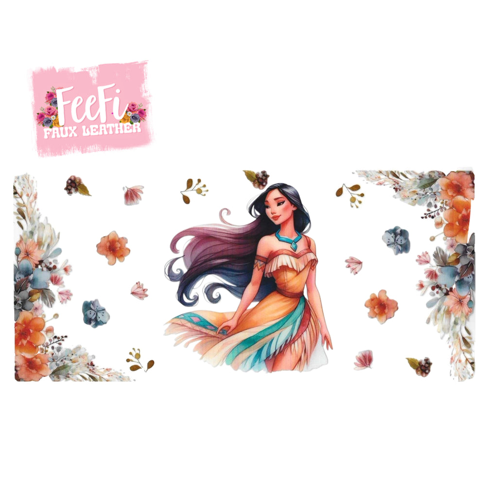 Princesses UV DTF Cup Wrap – Easy Cup Wrap for Tumblers & Projects FeeFiFauxLeather