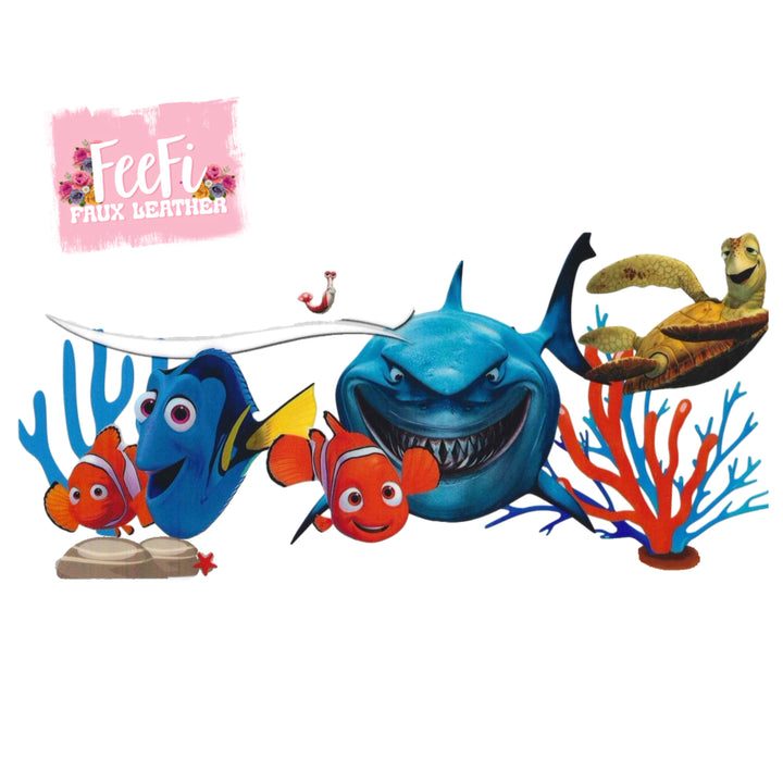 Fish UV DTF Cup Wrap – Easy Cup Wrap for Tumblers & Projects FeeFiFauxLeather