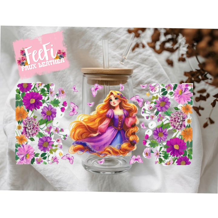 Princesses UV DTF Cup Wrap – Easy Cup Wrap for Tumblers & Projects FeeFiFauxLeather