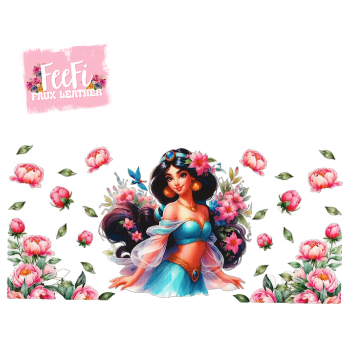 Princess UV DTF Cup Wrap – Easy Cup Wrap for Tumblers & Projects FeeFiFauxLeather