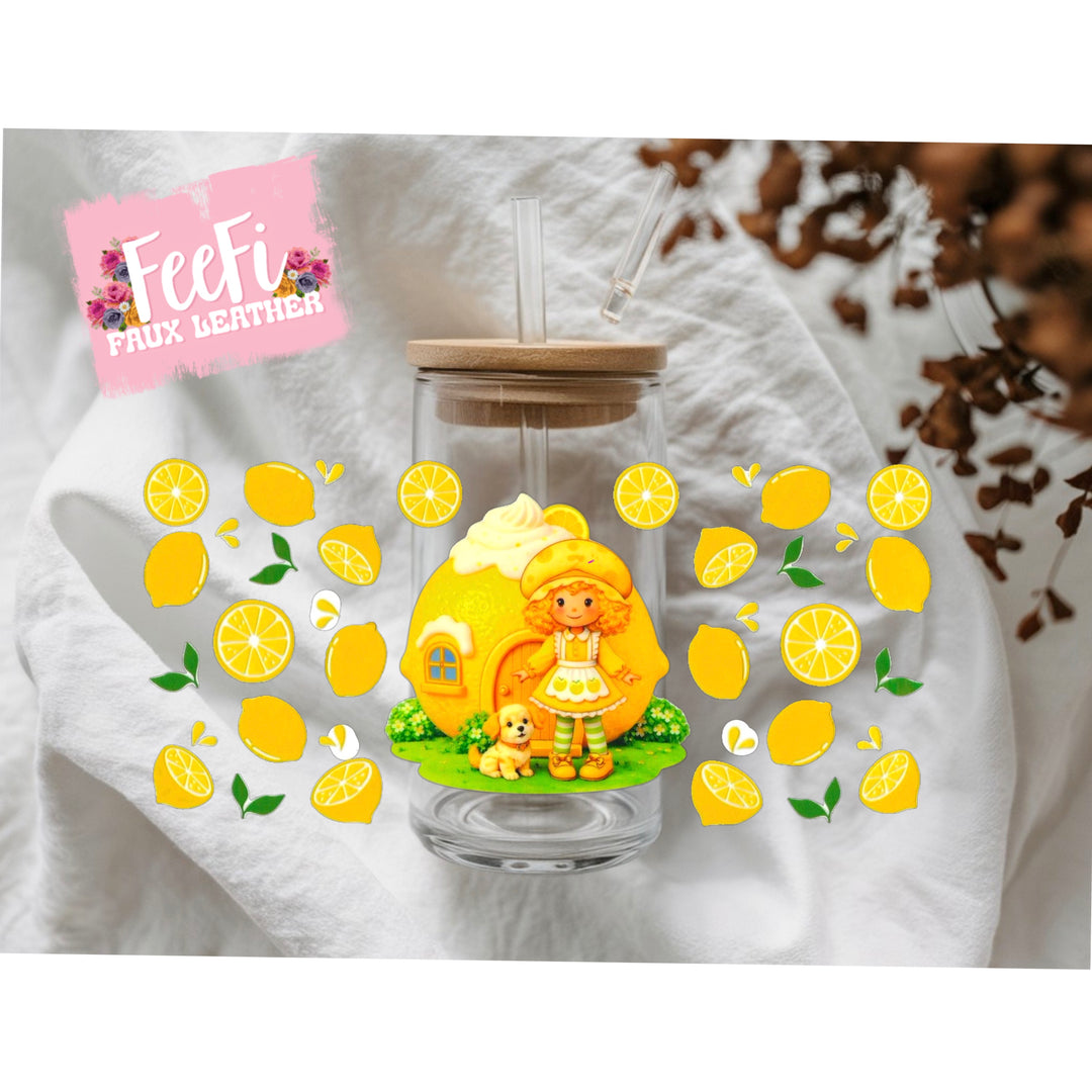 Strawberry Shortcake and Rainbow Brite UV DTF Cup Wrap – Easy Cup Wrap for Tumblers & Projects FeeFiFauxLeather