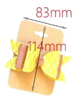 Packing Card for Bows Cutting Die FeeFiFauxLeather