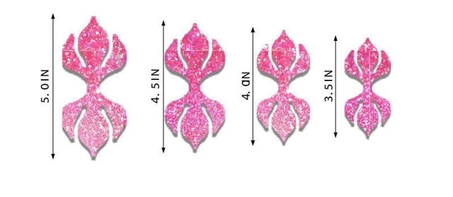 Bow Cutting Die for Making Bows 4 Sizes FeeFiFauxLeather
