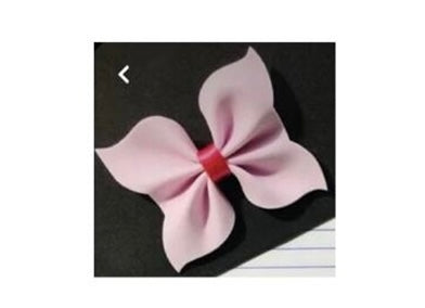 Emma & Ella 3 Inch Pinch Bow Cutting Die for Making Bows FeeFiFauxLeather