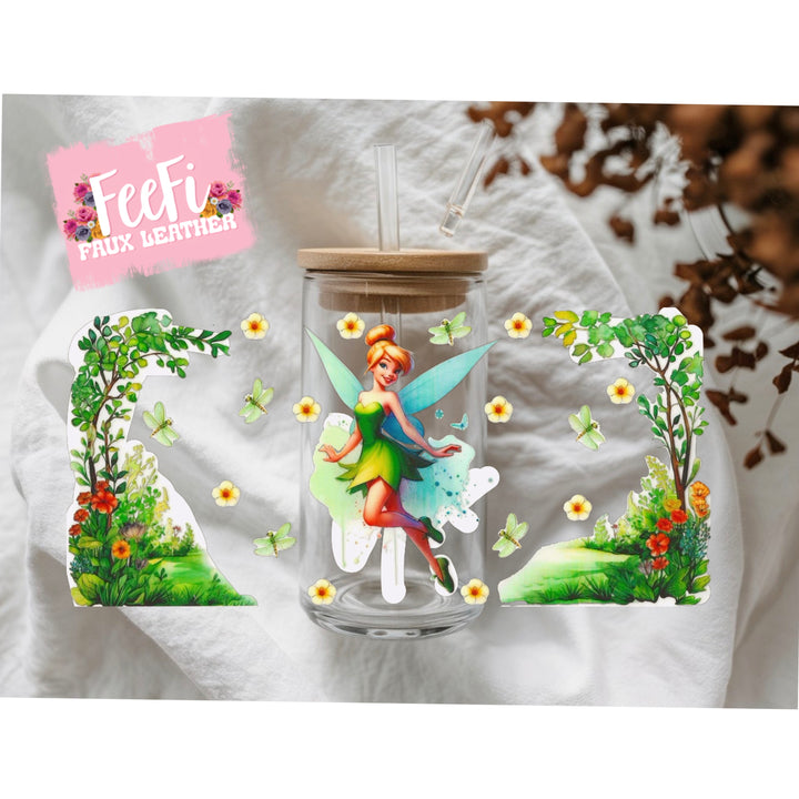 Princess UV DTF Cup Wrap – Easy Cup Wrap for Tumblers & Projects FeeFiFauxLeather