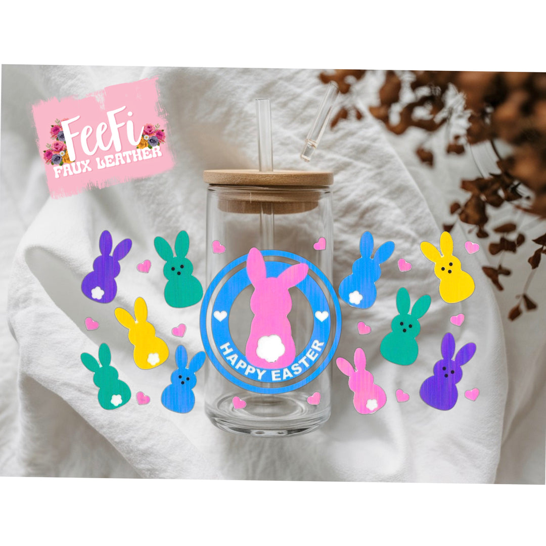 Easter UV DTF Cup Wrap – Easy Cup Wrap for Tumblers & Projects FeeFiFauxLeather