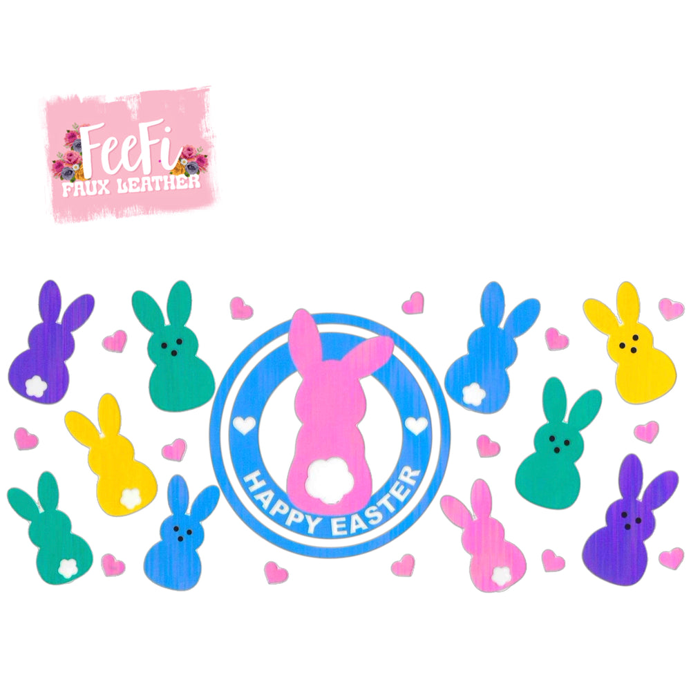 Easter UV DTF Cup Wrap – Easy Cup Wrap for Tumblers & Projects FeeFiFauxLeather